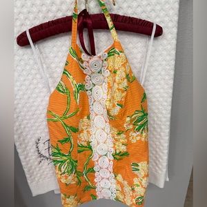 Lilly Pulitzer halter top🌴🍍